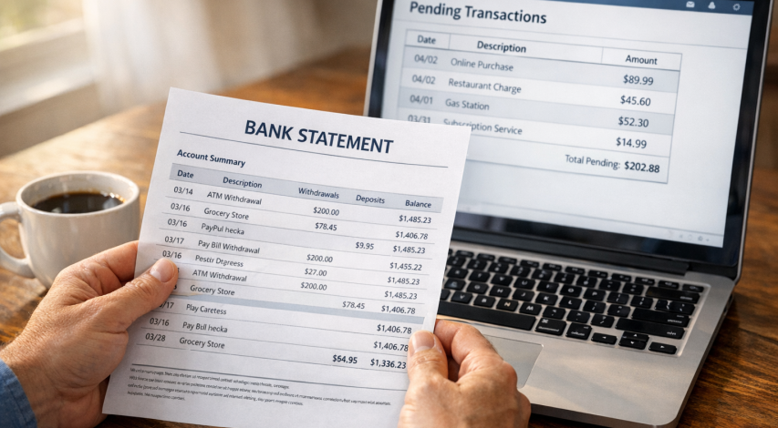 Credit card soft and hard descriptor comparison