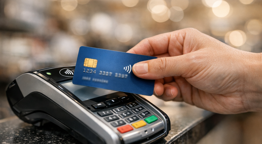 Fraudulent card-present transaction at payment terminal