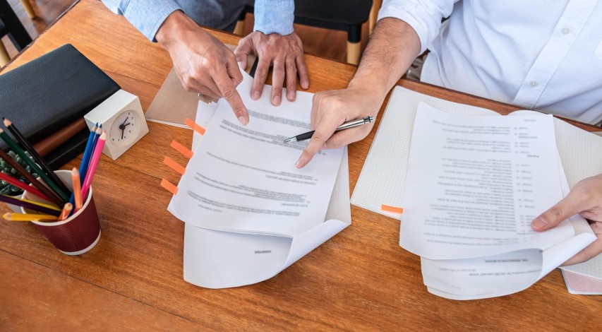 Clean credit card transaction processing concept