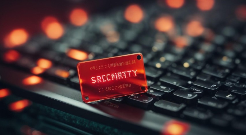 Person reviewing credit card transaction records