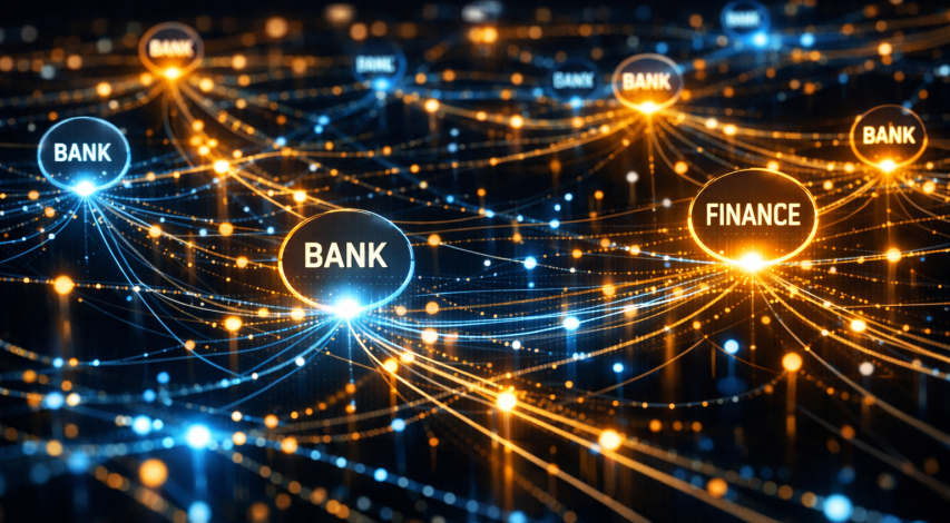 Global network connecting banks and merchants
