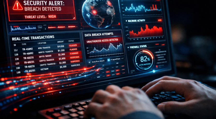 Velocity rules dashboard showing fraud thresholds