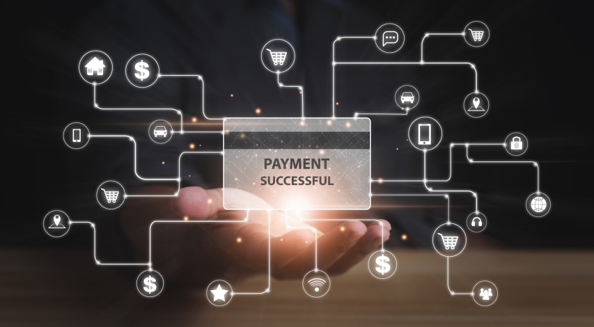 Payment facilitator processing transaction between merchant and bank