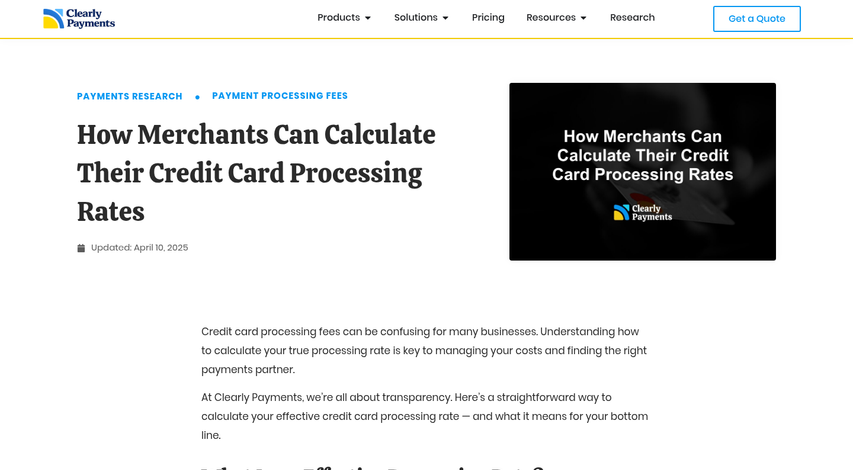 Merchant negotiating payment processing fees with bank