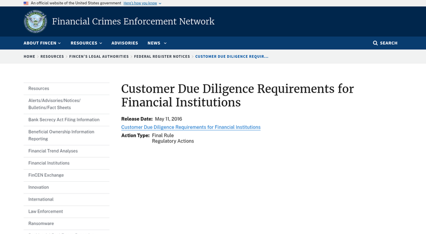 KYC and AML compliance verification process