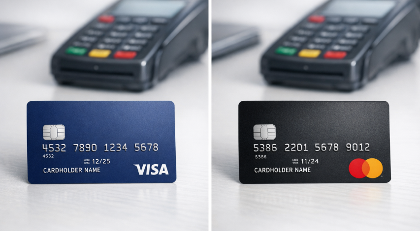 Visa and Mastercard network floor limit rules
