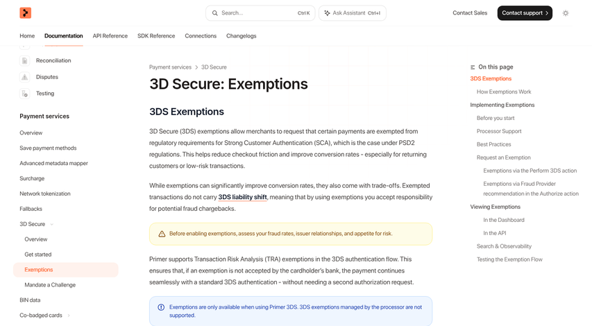Failed 3DS authentication error on payment screen