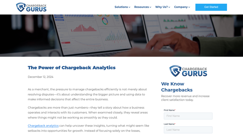 Chargeback dispute tools feature comparison chart