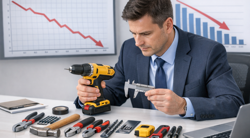 Business owner comparing chargeback software options